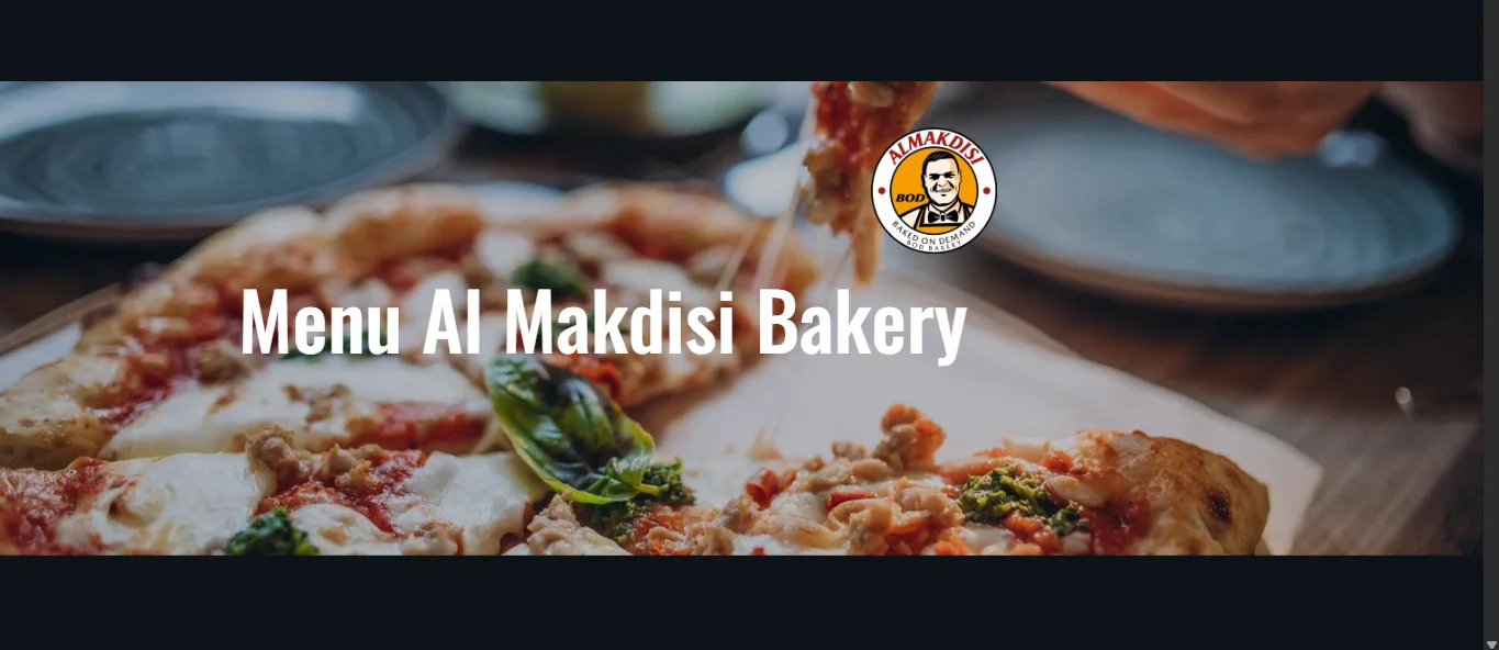 Al Makdisi Bakery Menu in Lebanon