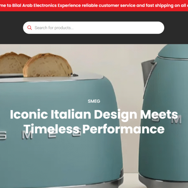 Bilal Arab Electronics eCommerce Website in Lebanon