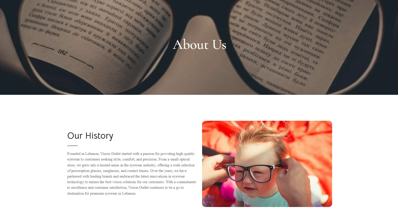 Vision Outlet Eyewear in Lebanon